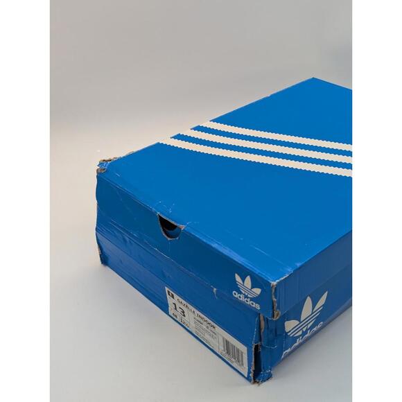 Mens Size 13 - Adidas Gazelle Indoor JI2004 Off-White Blue Gum Clear Sky New